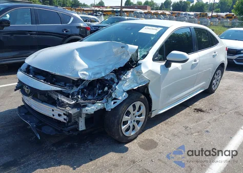 2022 Toyota Corolla Le из США, поврежденный, VIN JTDEPMAE9N3000460